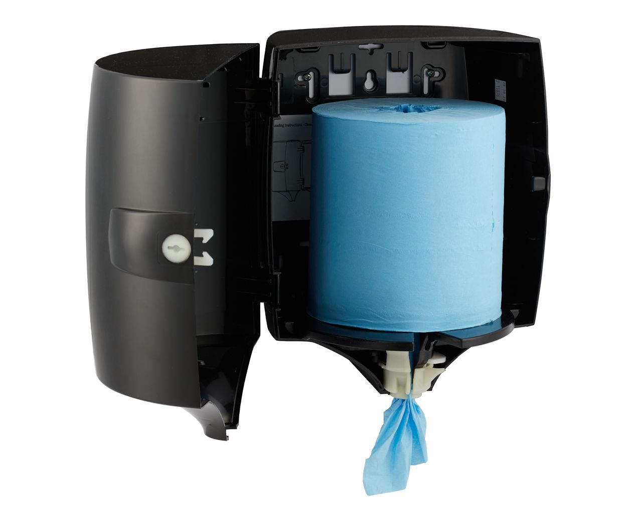 CEC701 Контейнер для сложенных бумажных полотенец ONE CENTER PULL, пластик АБС, черный Merida  - Вид №8