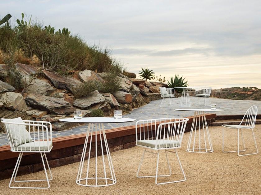 Bivaq Стул с салазками из алюминия с подлокотниками Illa sun-id-1477379 - Вид №7