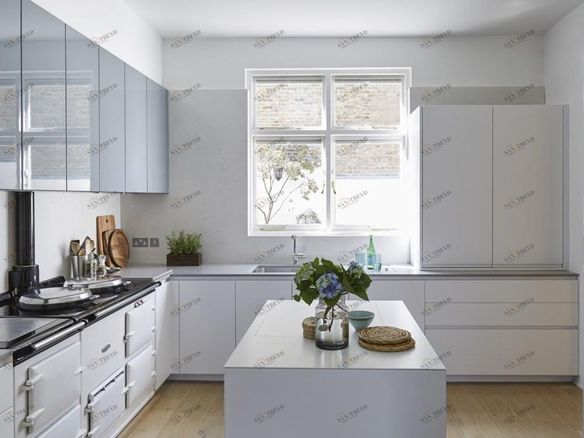 TM Italia Cucine Лакированная кухня с островом T45 sun-id-1421745