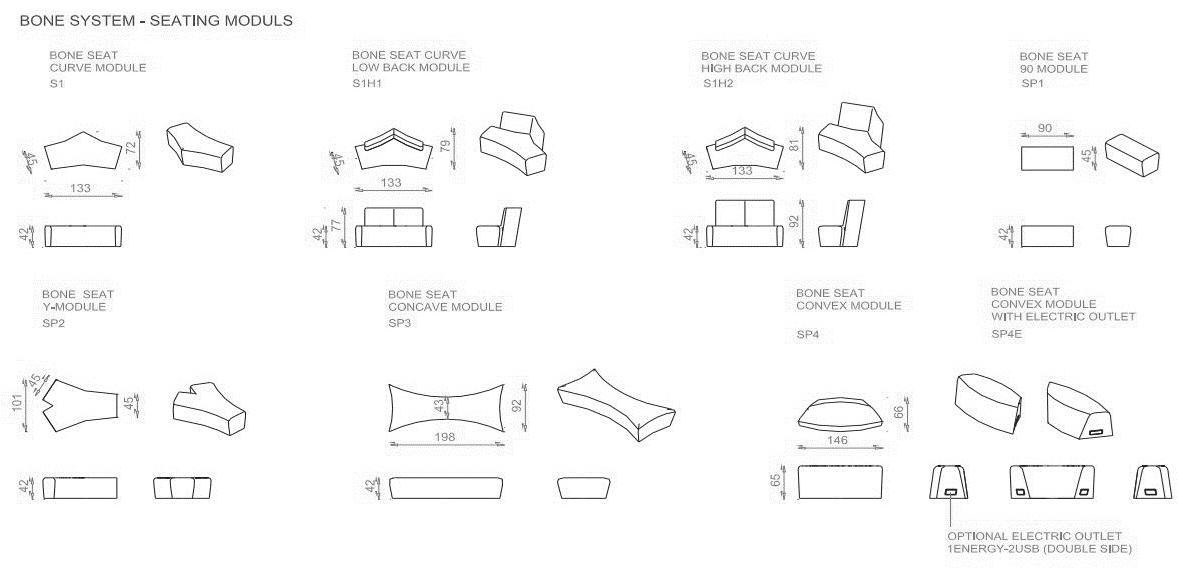 B&T Design Модульная скамья sun-id-1408315 - Вид №8