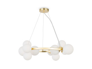 Стеклянный подвесной светильник