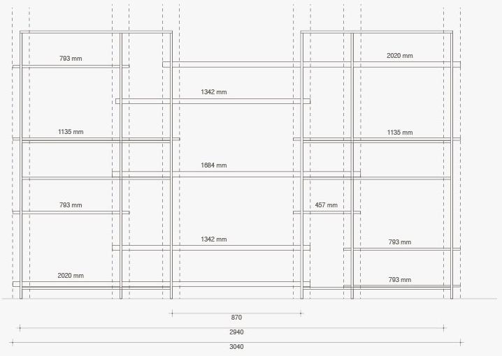 Lema Модульный стеллаж из металла sun-id-1366846 - Вид №7