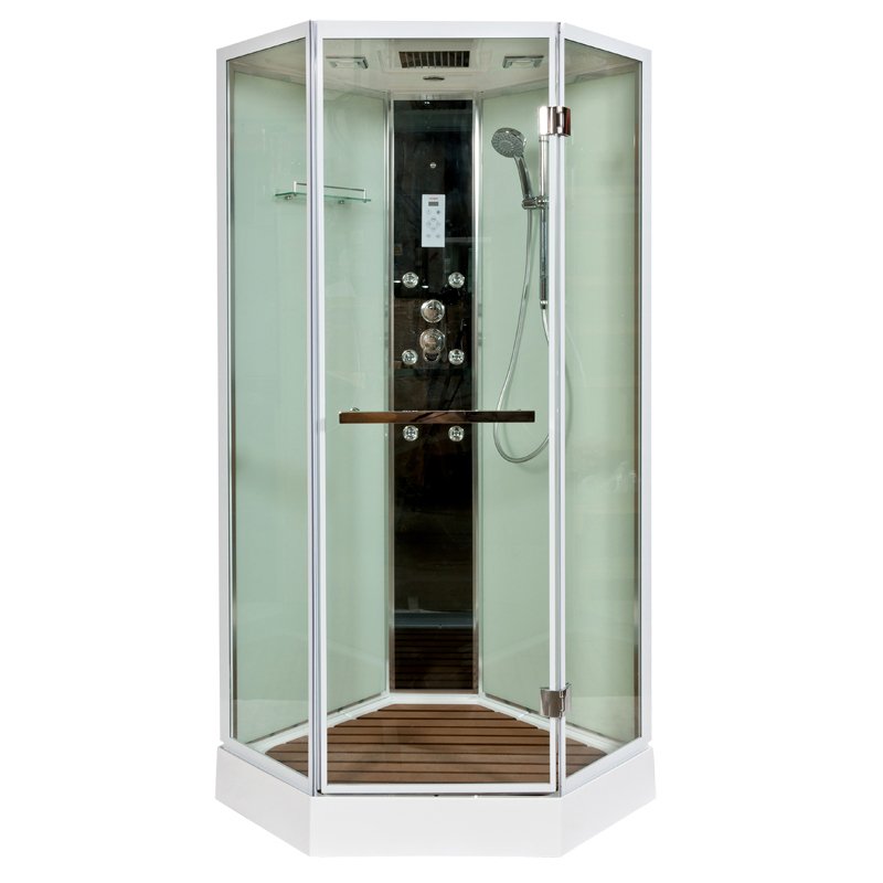 L 801 с электрикой BLACK Душевая кабина DETO Серия L Z900 MISTIC - Вид №1