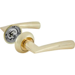 Дверные ручки Punto Coda без запирания цвет матовое золото