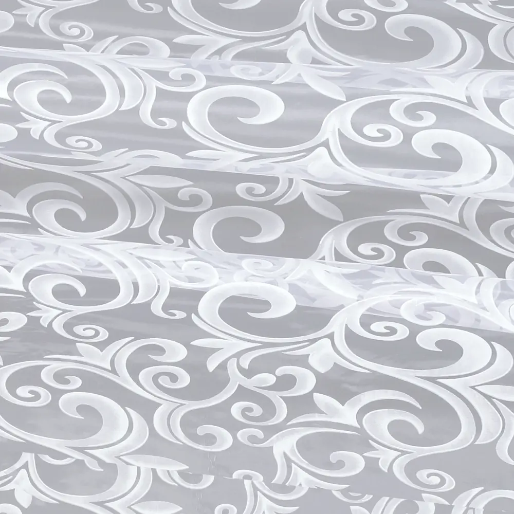 Тюль «Завиток» 1 п/м 280 см цвет белый ТОРГОВЫЙ ДОМ ТЕКСТИЛЬ STLM-2141147