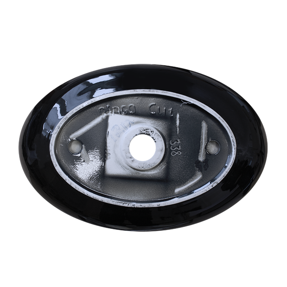 RNGSLWB02C Накладной умывальник Cut Black SANITA LUXE Ringo - Вид №3