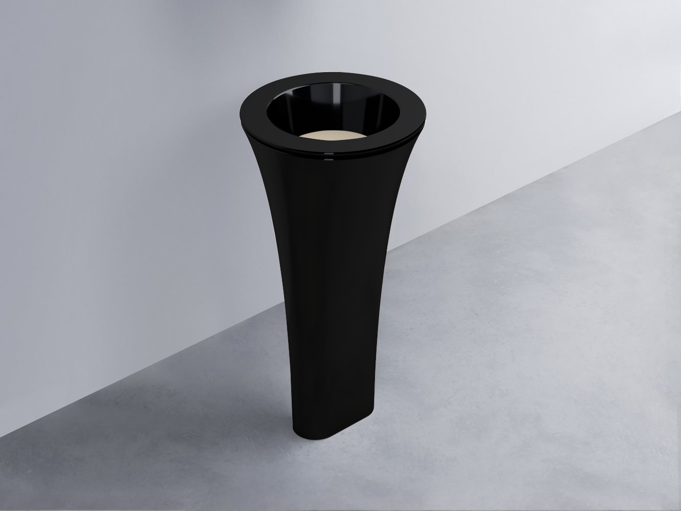 AMLA45-N+AMPILT-LN+AMCOLT-N Раковина Amedeo Tondo отдельностоящая cielo Enjoy + Amedeo Ceramica Cielo