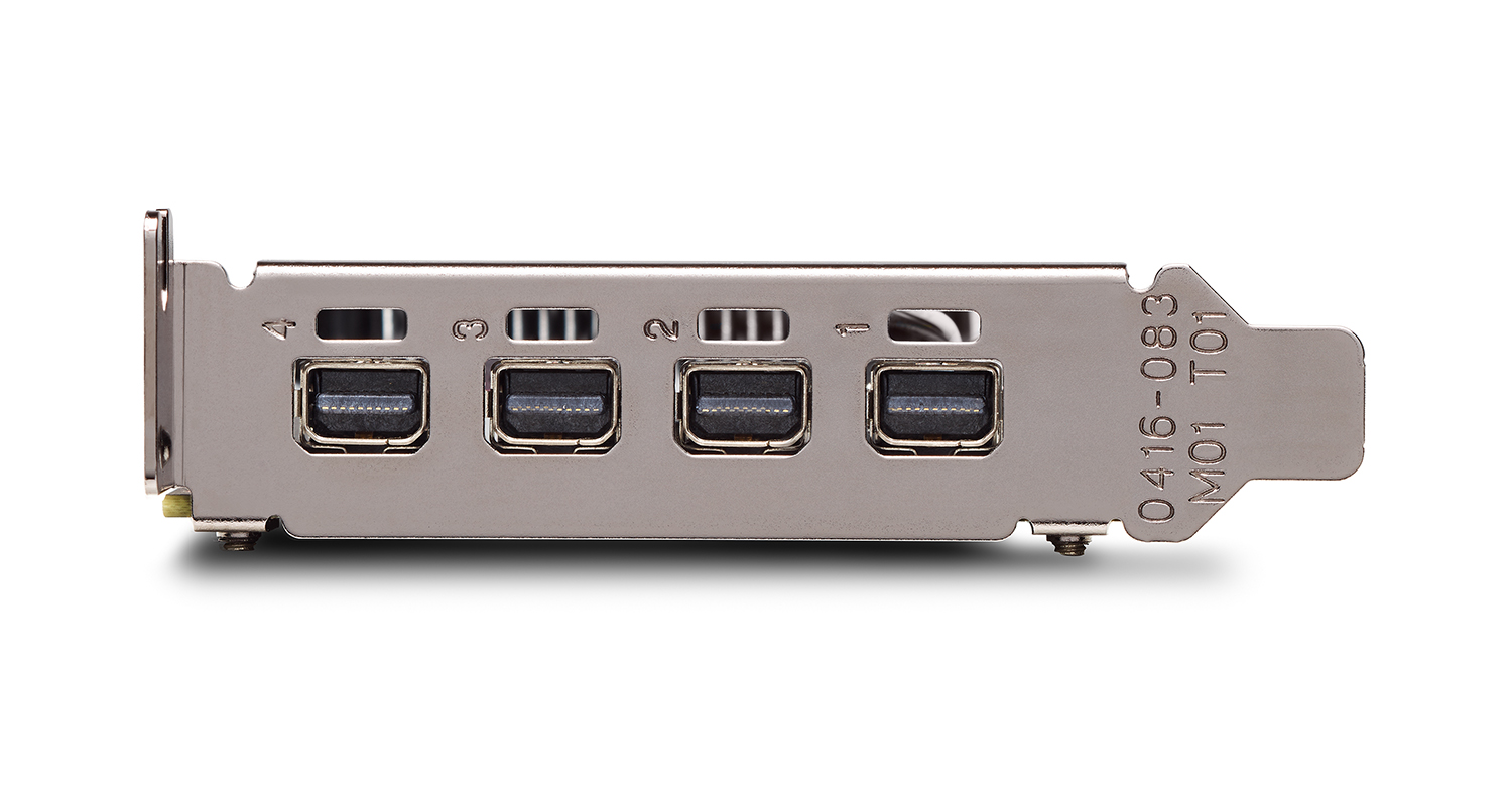 VCQP1000V2BLK-1 Vga nvidia quadro p1000 v2, 4gb gddr5/128bit,pci-e x16 3.0 PNY Santreyd  - Вид №3