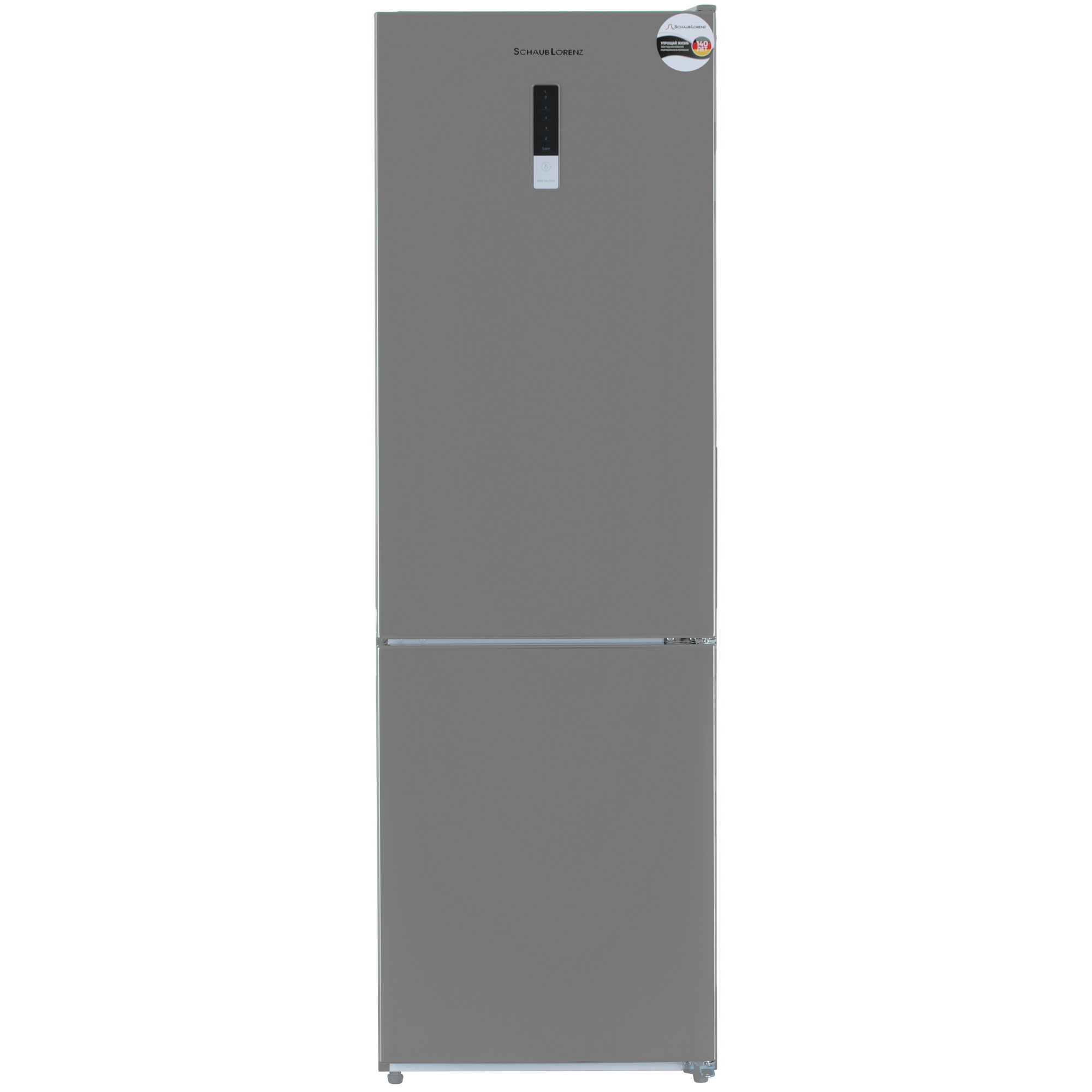 9920933 Холодильник с морозильником   Schaub Lorenz SLU C188D0 G серебристый STDN-0107846 - Вид №2