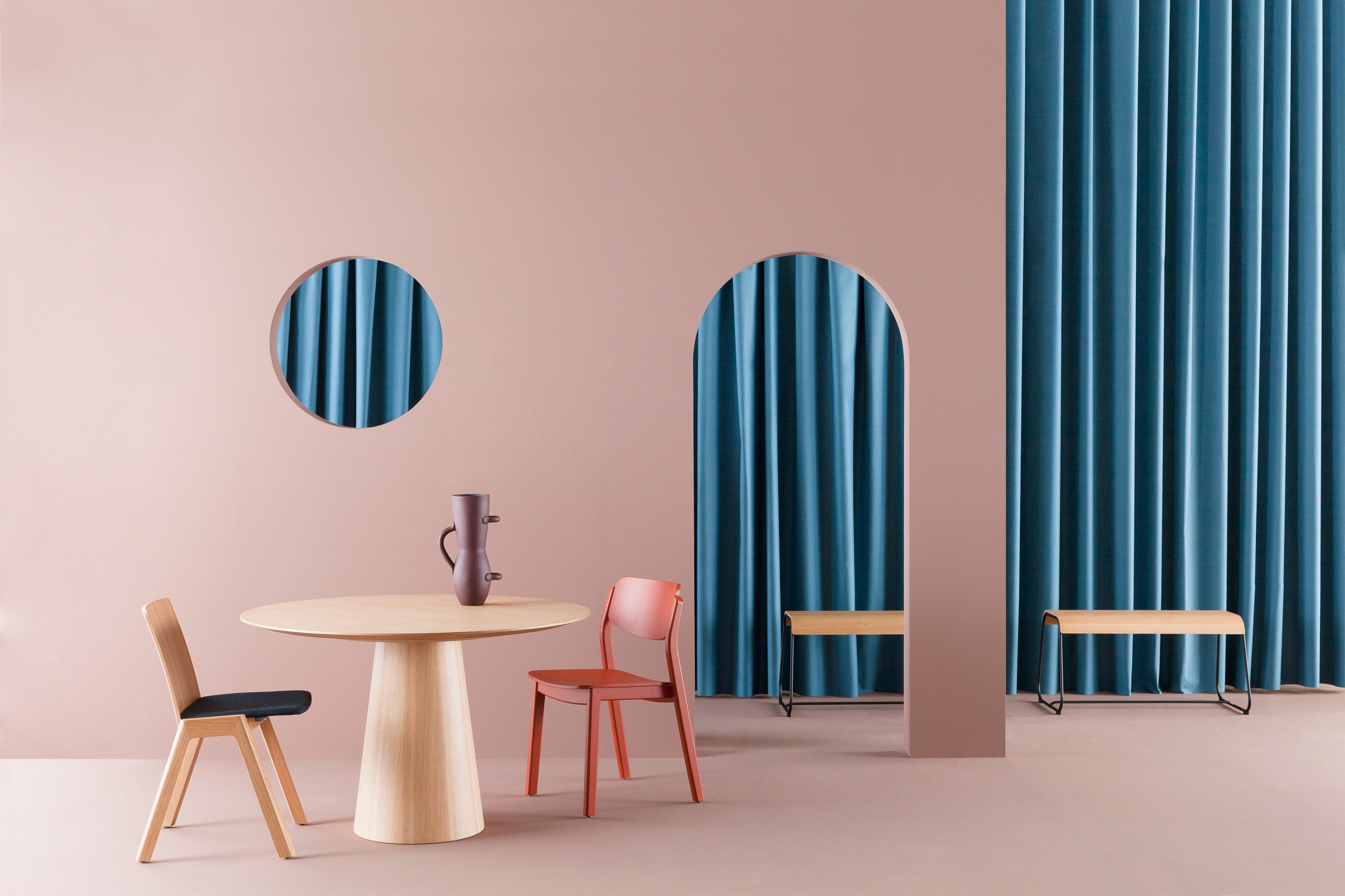 Мягкий штабелируемый стул Crassevig Адена ARCH-00084623 - Вид №1