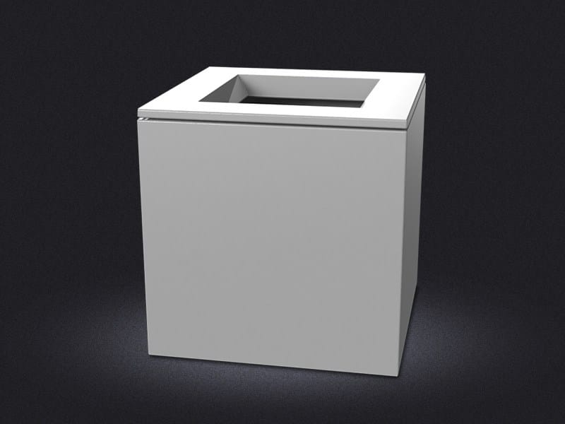 Корзина для белья из смолы Vallvé куб ARCH-00024293 - Вид №1