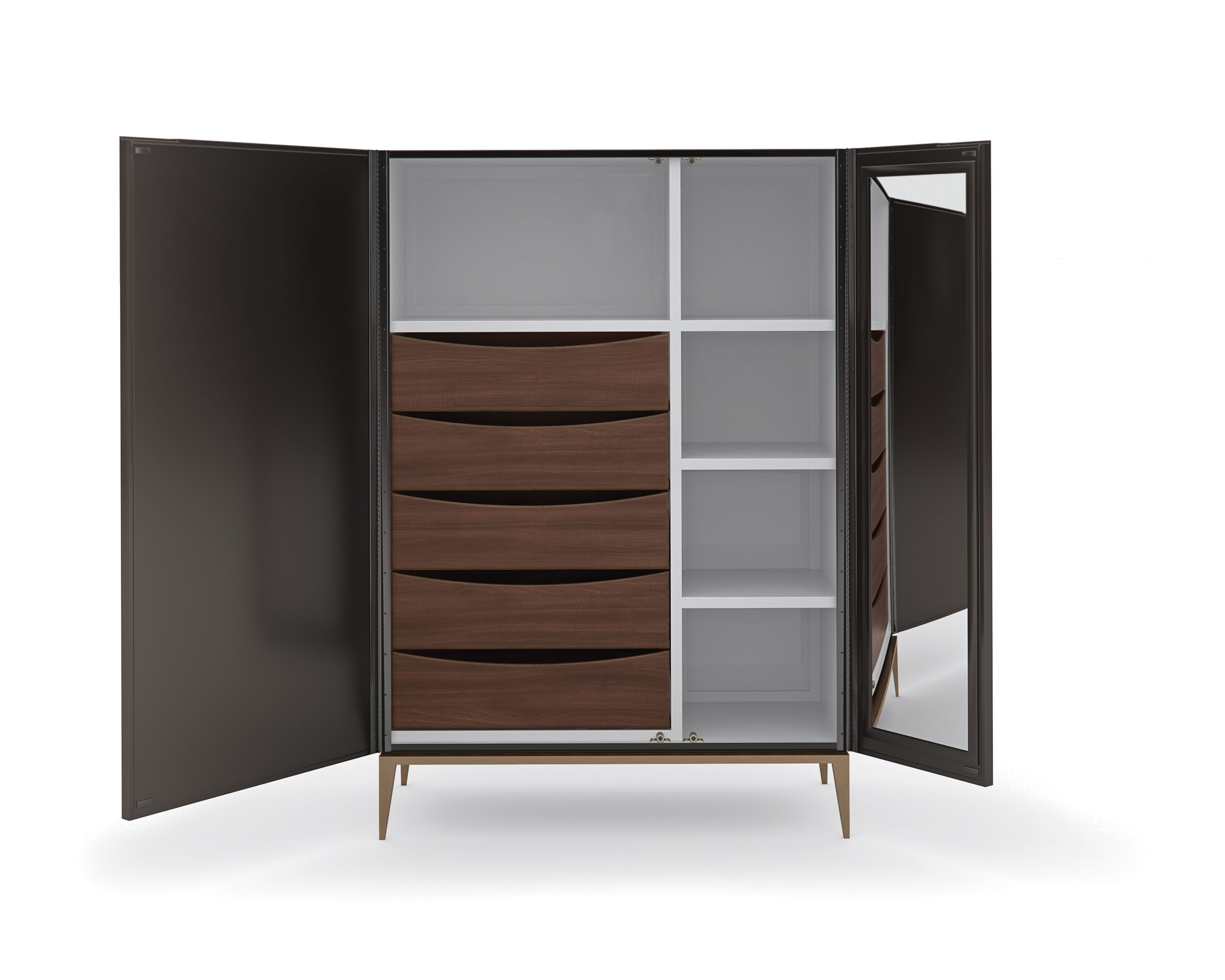 Деревянный шкаф с распашными дверцами Caracole OUT OF LINE ARCH-00014022 - Вид №2