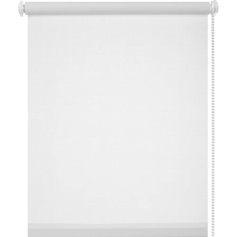 Штора рулонная Inspire Шантунг 55x160 см белая 82668385 STLM-2140312 - Вид №1