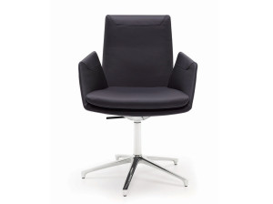 Операционный офисный стул с подлокотниками 5 спиц