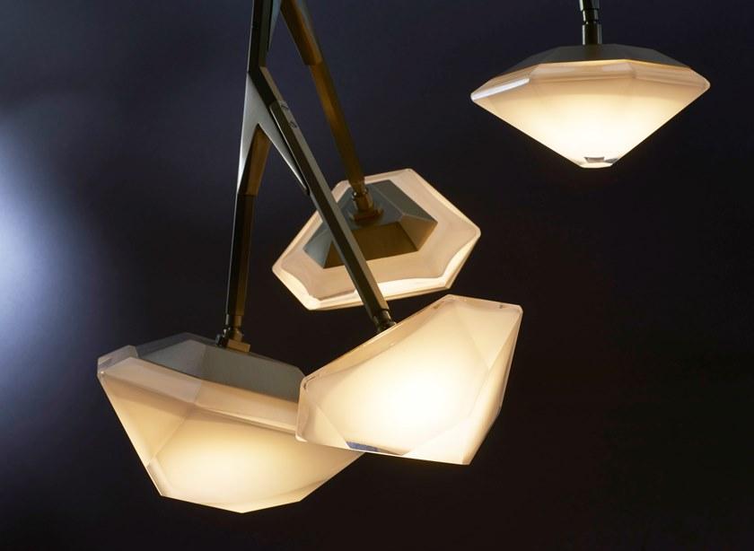 Светодиодный подвесной светильник из металла с диммером Myriad Santreyd sun-id-1500403 - Вид №10