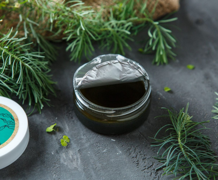 4938 Маска для лица против высыпаний "Зеленая глина с водорослями" Вкусляндия  - Вид №3