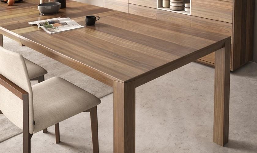 Huppé Раскладной прямоугольный обеденный стол из орехового дерева Fly 5387/8de - 5387/8e HUPPE - Вид №6