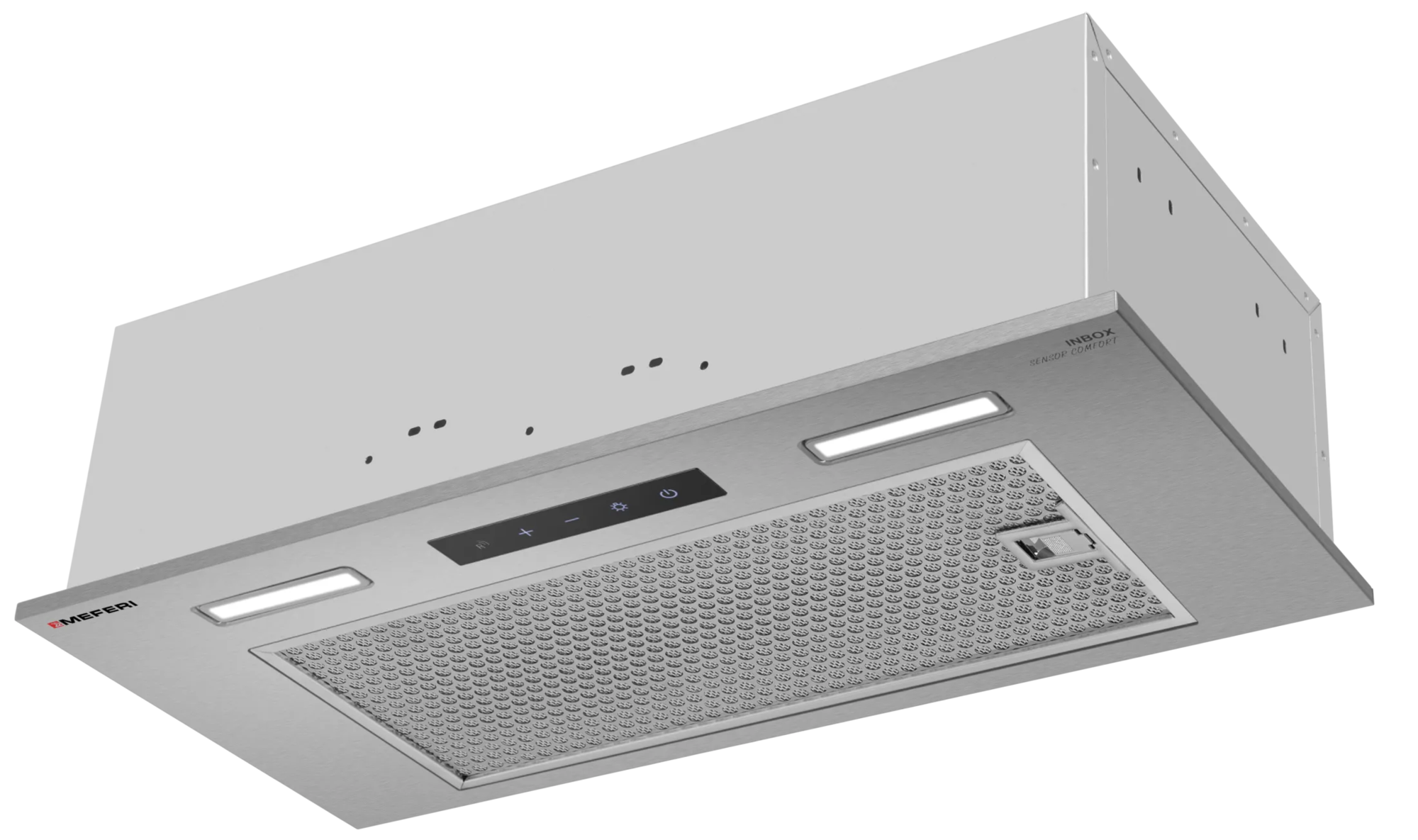 9270653 Вытяжка полновстраиваемая Meferi INBOX60IX SENSOR COMFORT серебристый STDN-0139504 - Вид №2