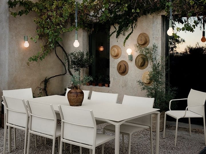 Наружный настенный светильник из алюминия и полиэтилена Fermob Aplô ARCH-00111591 - Вид №5