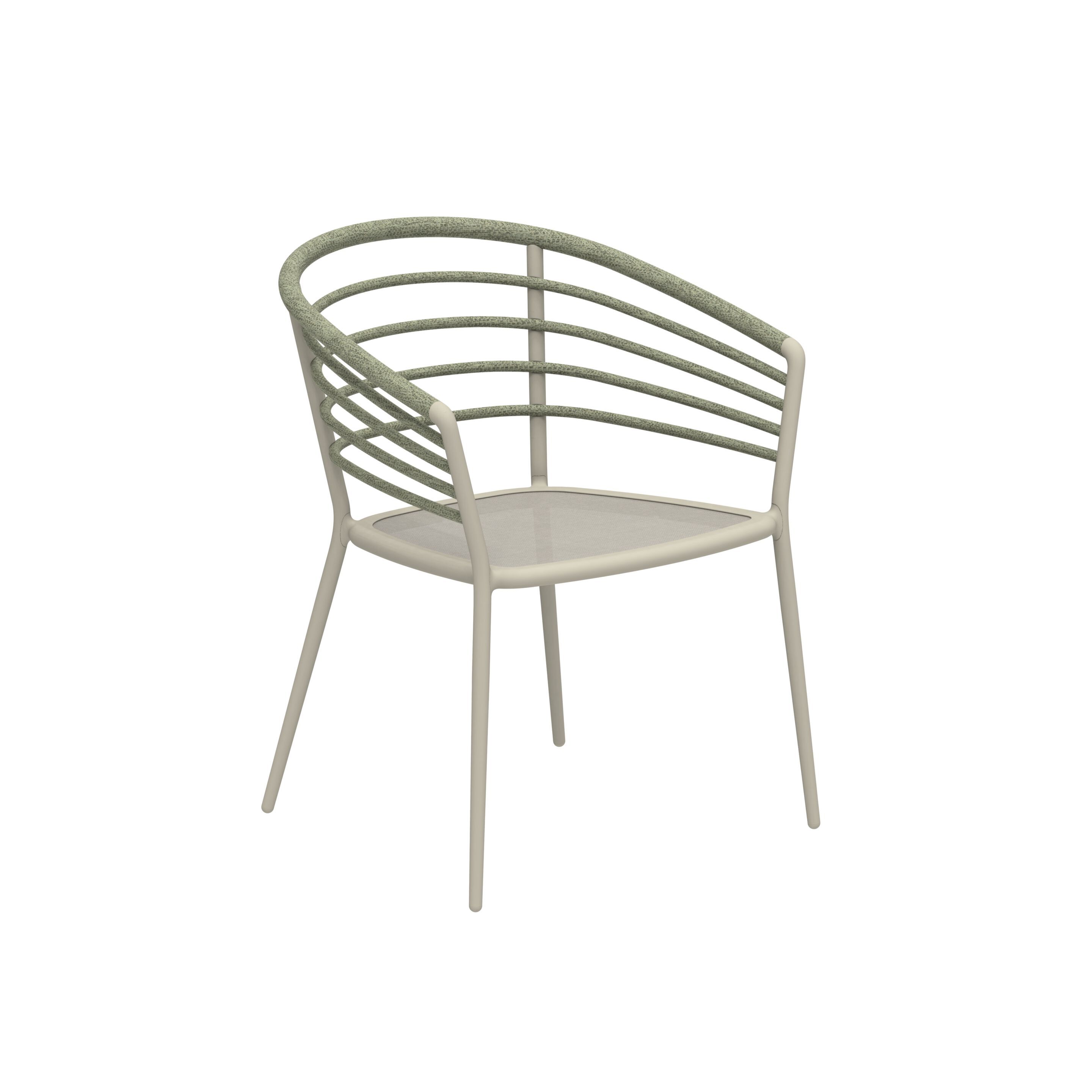 Алюминиевый садовый стул с подлокотниками Royal Botania Archy ARCH-00101924 - Вид №7