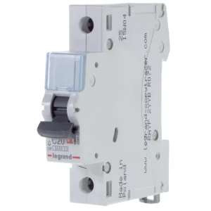 Автоматический выключатель Legrand TX3 1P C20 А 6 кА 10304673 STLM-2077569