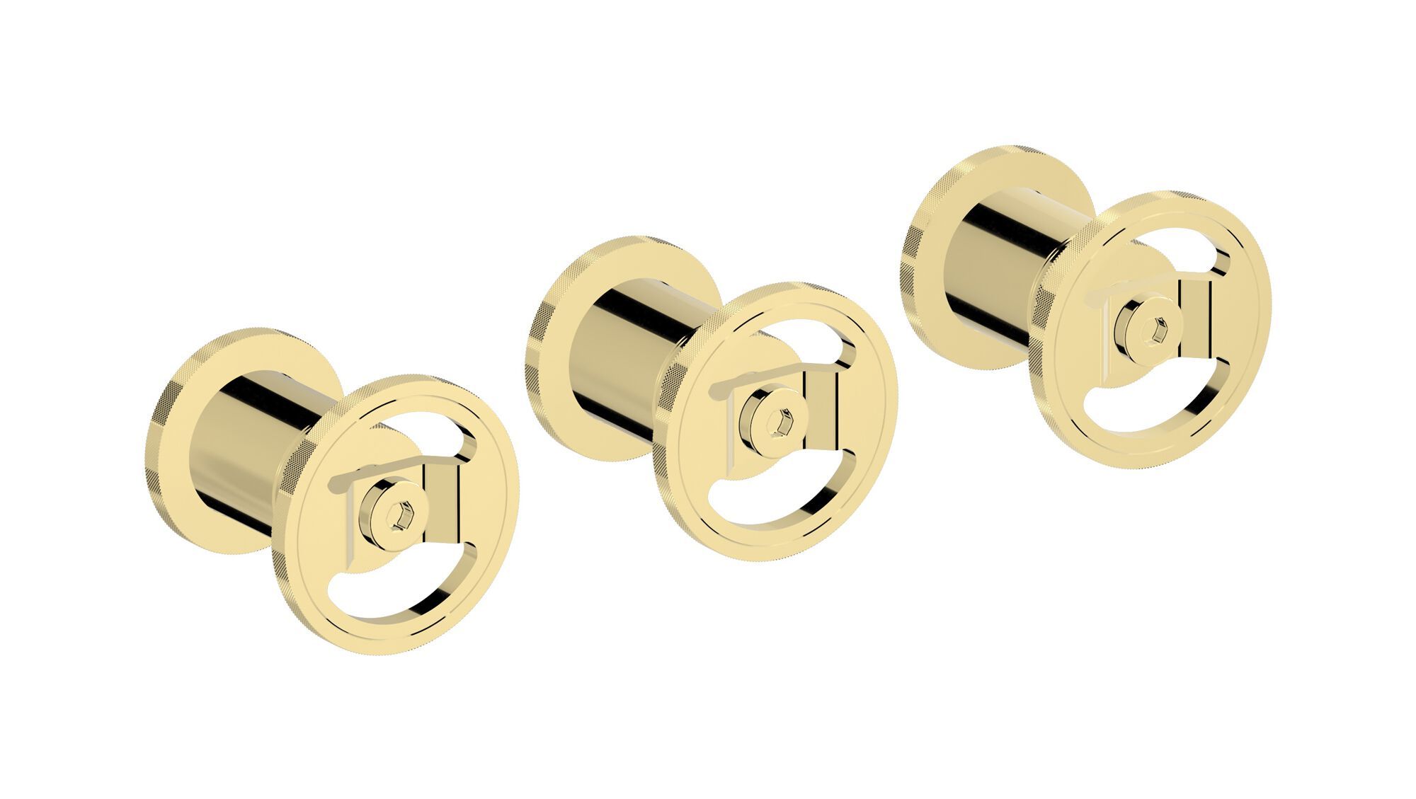 Встраиваемый смеситель для душа с 3 отверстиями и переключателем IB Bold ARCH-00029546 - Вид №8