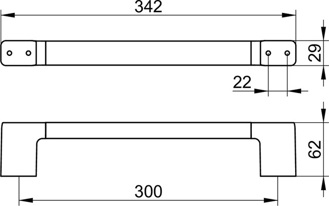 12707010000 Поручень KEUCO Collection Moll - Вид №2