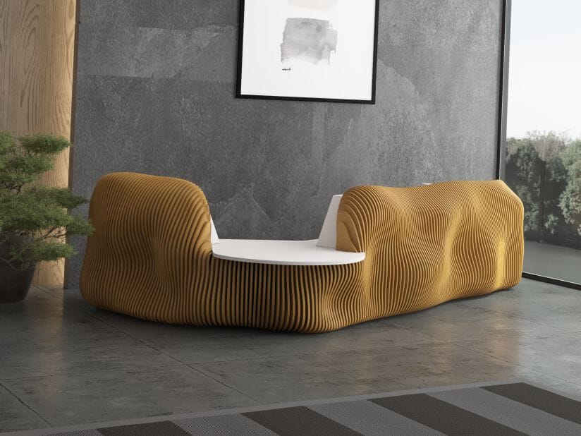 Стойка регистрации из фанеры MYWOODREAM KELL ARCH-00144827