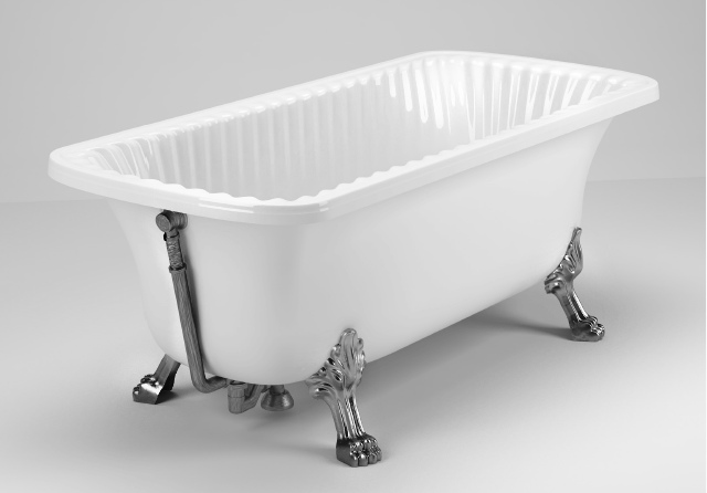 26924 Ванна из литьевого мрамора Migliore Olivia - Вид №1