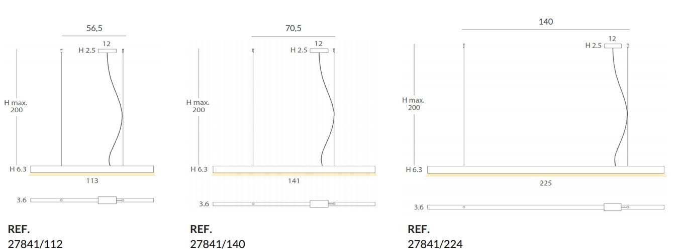 Алюминиевый светодиодный подвесной светильник Olé Lighting Ti-Zas ARCH-00037179 - Вид №4