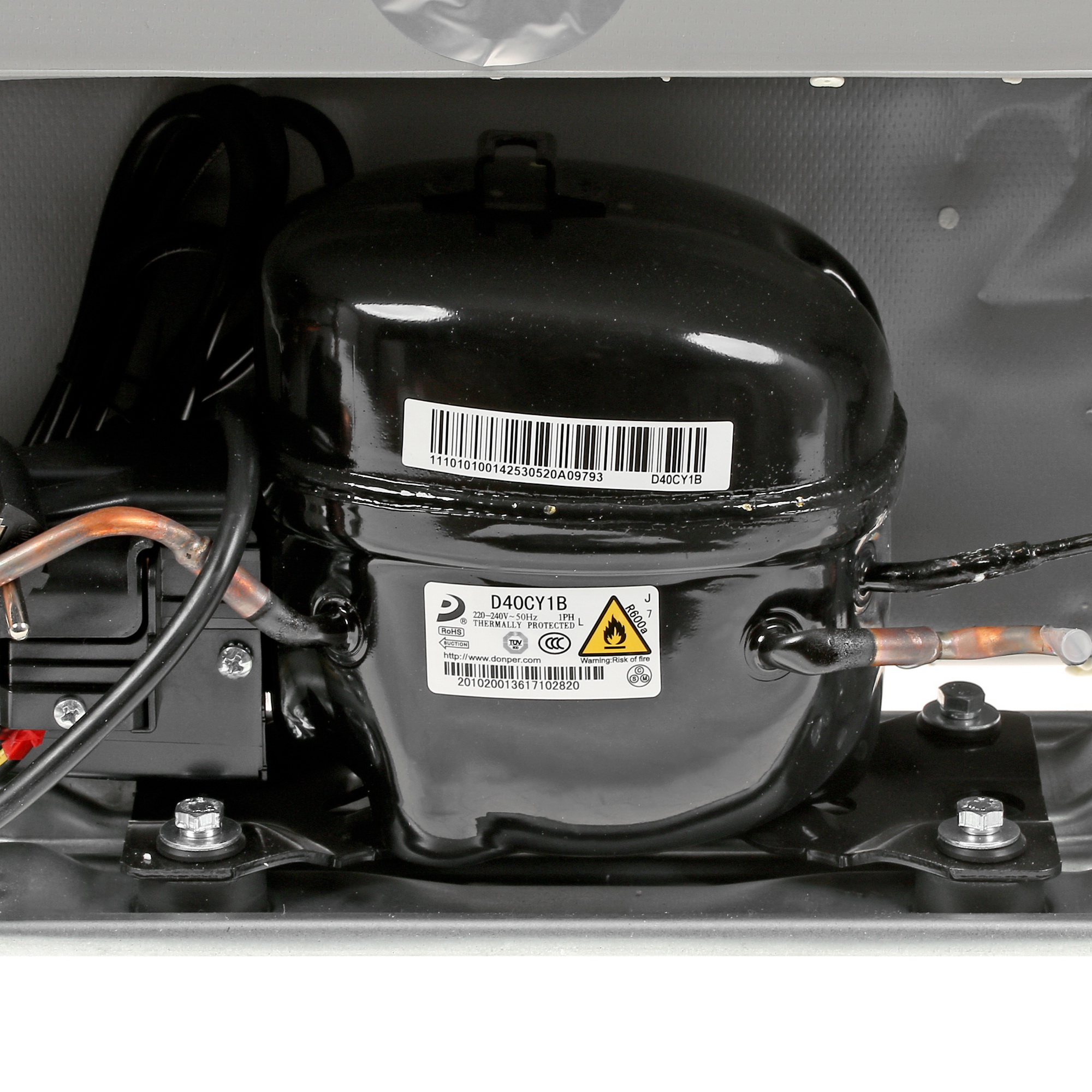 4703587 Холодильник компактный   DEXP RF-SD050RMA/W белый STDN-0020626 - Вид №10