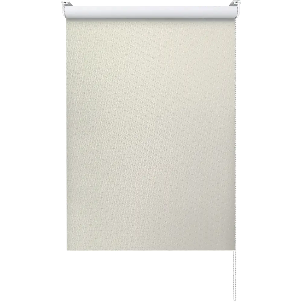 Штора рулонная блэкаут Ромб 80x160 см бежевая ЭСКАР STLM-2183111