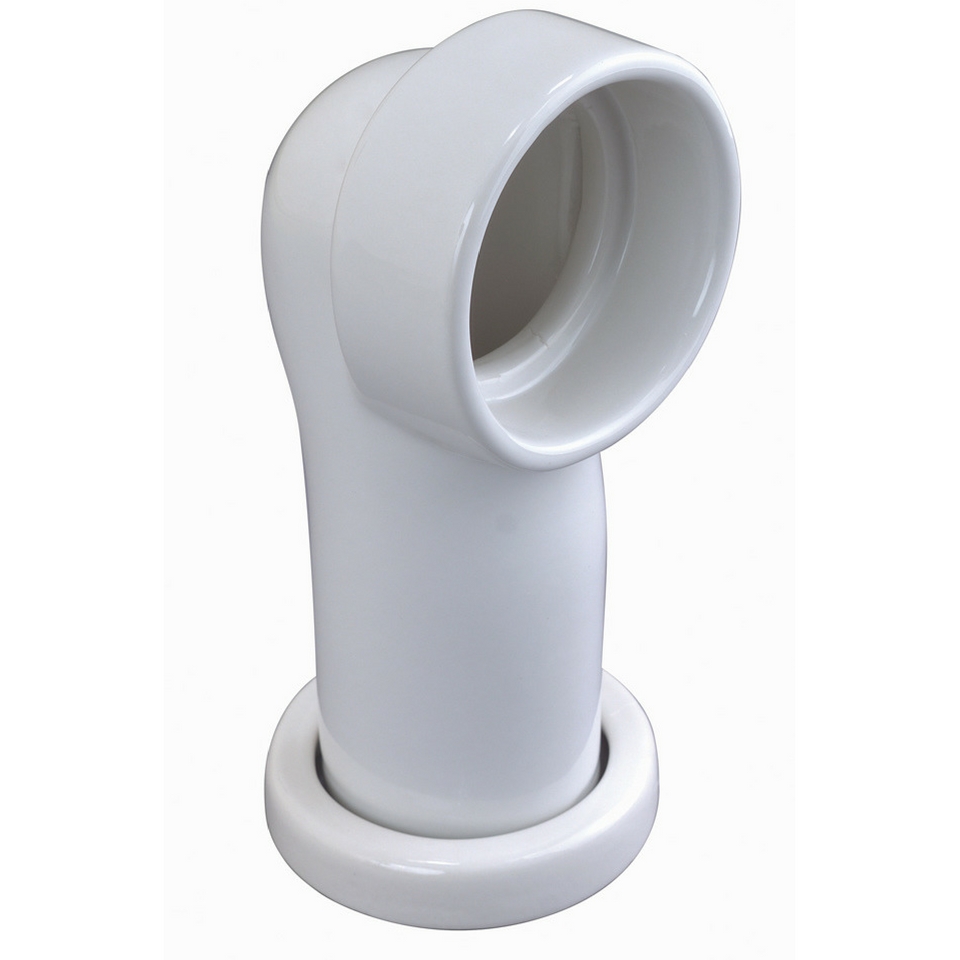 TC101530 Керамический соединитель для унитаза 90 градусов Thomas Crapper 