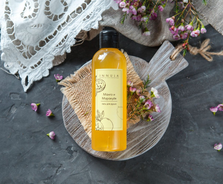 4190 Гель для душа "Манго и маракуйя" Вкусляндия 