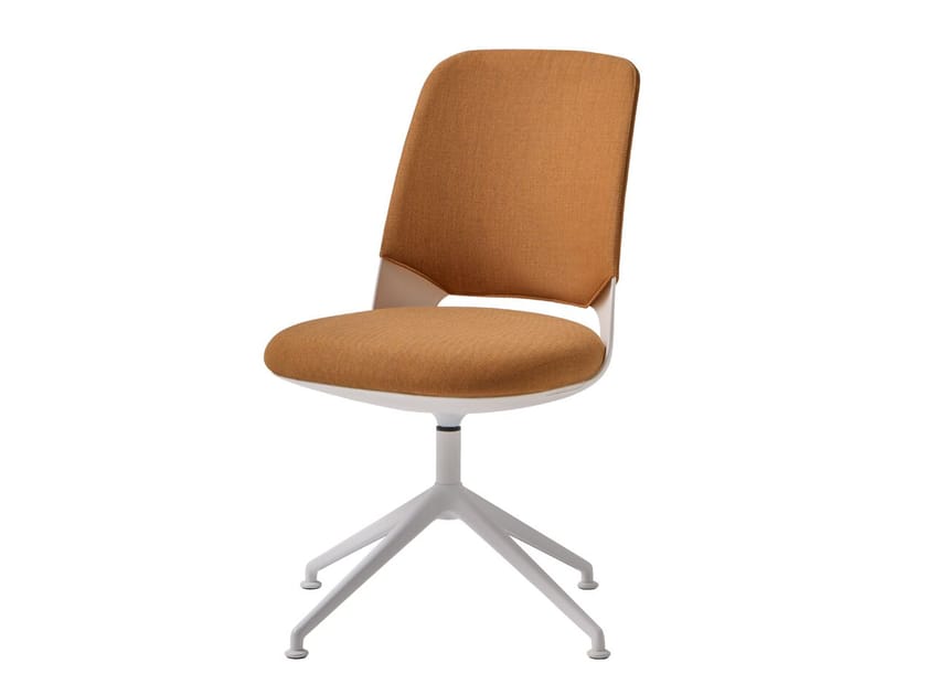 Тканевый поворотный мягкий операционный стул на насесте INCLASS Orus ARCH-00102351