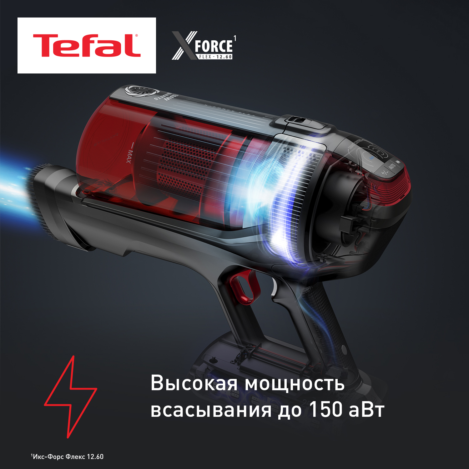 5495460 Пылесос  вертикальный  Tefal Animal Care TY98A9WO  красный STDN-0059553 - Вид №9