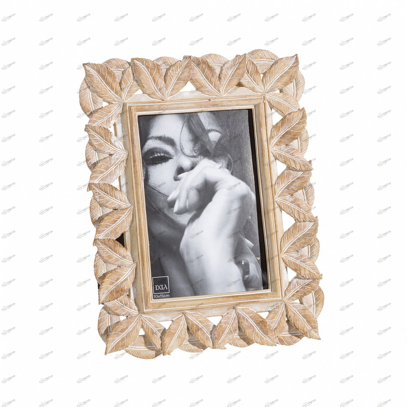 Фоторамка 10x15 см настольная молочная TO4ROOMS  00-3839503 Бежевый 