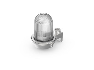 Натуральный алюминиевый настенный светильник