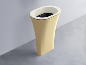 AMLA65-TL+AMPILO-N+AMCOLO-CN Раковина Amedeo Ovale отдельностоящая cielo Enjoy + Amedeo