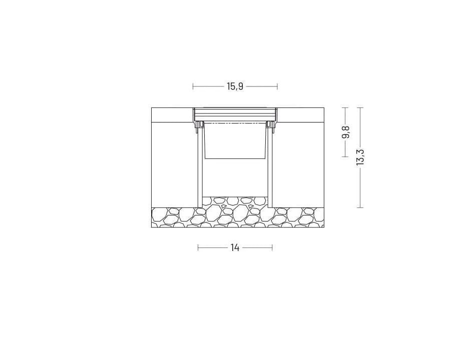 Открытый алюминиевый светодиодный маркер [LND] общие ARCH-00039358 - Вид №21