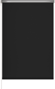 86305150 Штора рулонная блэкаут Silver 60x175 см черная BLACKOUT Silver STLM-0067745 GARDEN