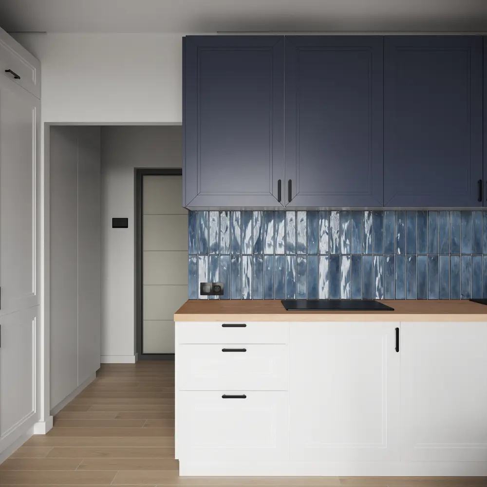 Фасад кухонный KONSENSA Котлас белый матовый с филенкой 60×77 см 89387723 STLM-1567560 - Вид №8