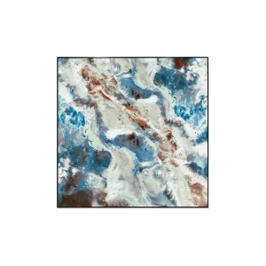 91336285 Картина в раме Alumoart "Gamma Volantis" 100x100 см, крепление через профиль STLM-0835624
