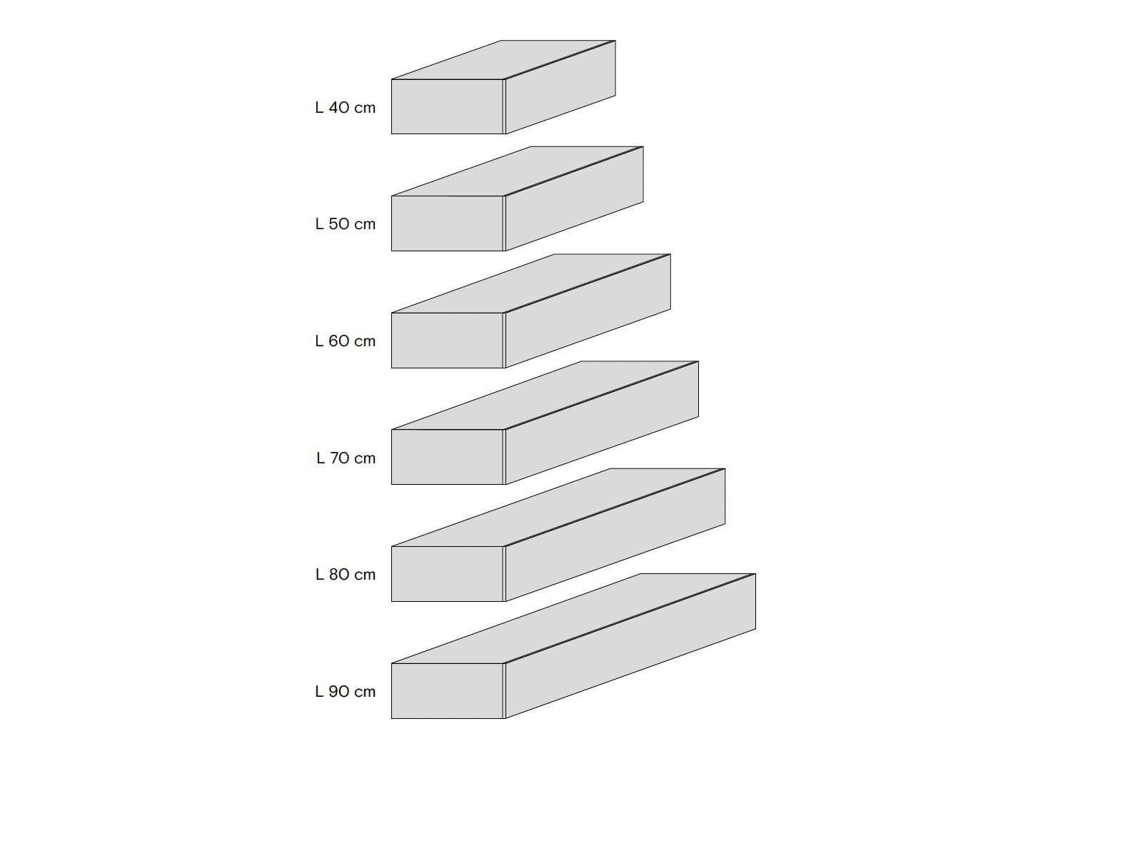 Подвесная консоль для умывальника с ящиками Domus Falerii линейка ARCH-00137902 - Вид №3