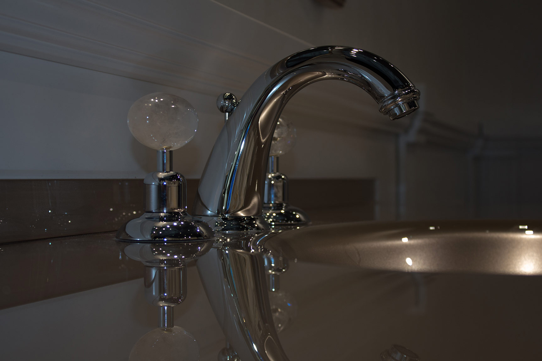 2101 ** 09C Комплект ванны с душем Nicolazzi Series Cristallo di Rocca  - Вид №1