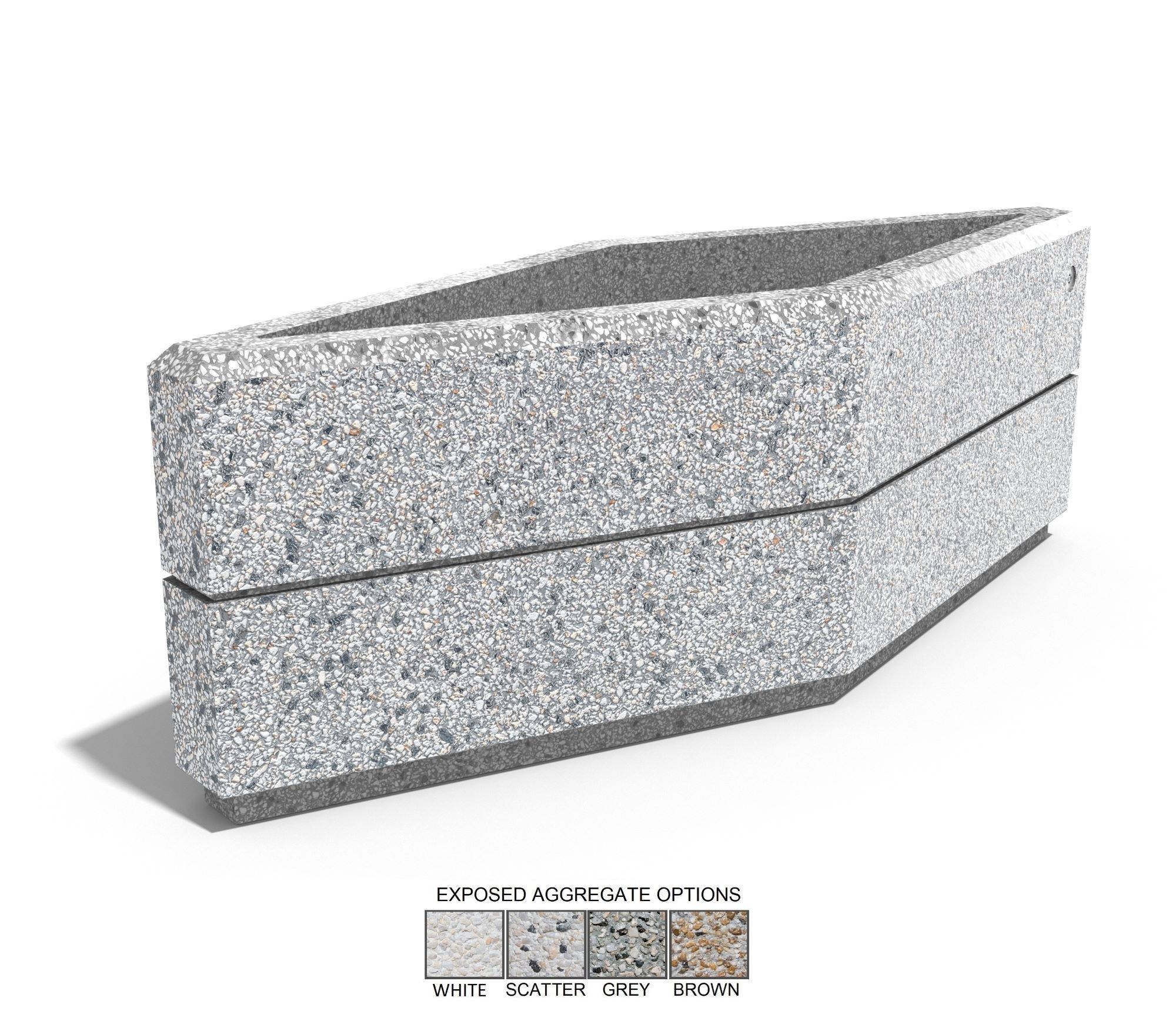 Низкая бетонная плантатор ENCHO ENCHEV - ETE 229 ARCH-00147885 - Вид №4