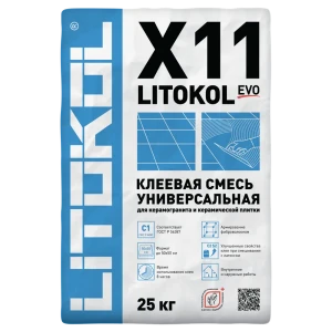 Клей для плитки Litokol X11 25 кг