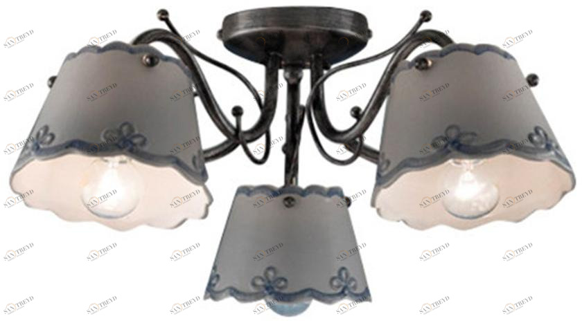 FERROLUCE Керамический потолочный светильник с фиксированным кронштейном Ravenna C923 - c924