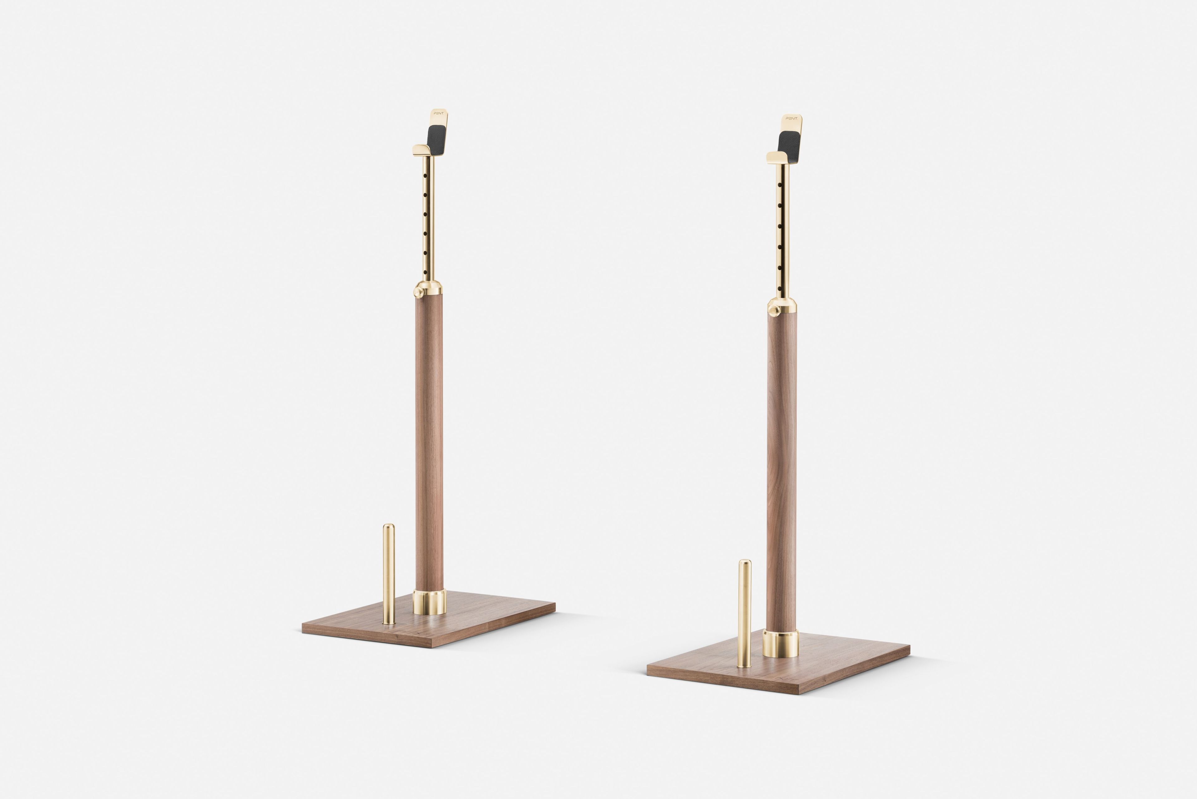 Набор скамей для тяжелой атлетики из грецкого ореха и кожи PENT BYSTRA ARCH-00019039 - Вид №3