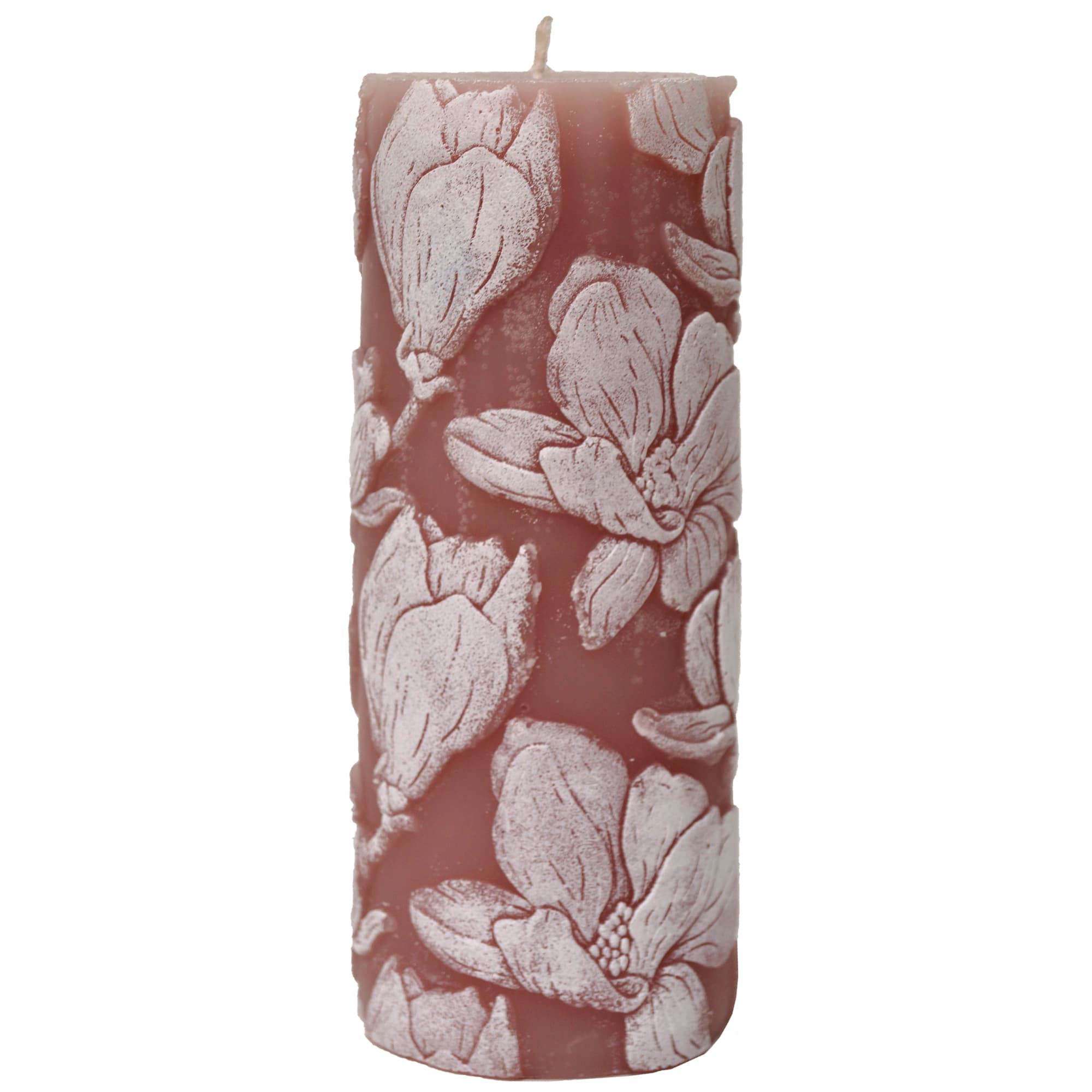 82625960 Свеча «Магда» большая, цвет карамельный Santreyd 